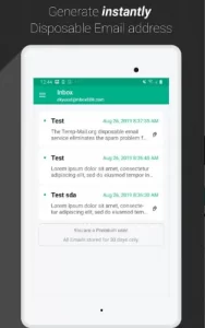 Temp Mail Apk for Android 6