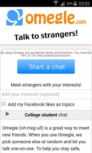 Omegle Mod Apk for Android 1